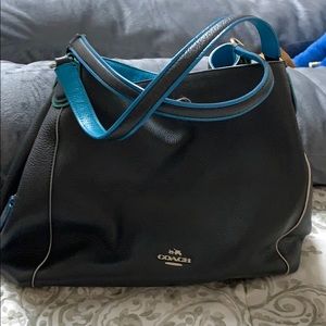 Black Coach Shoulder bag